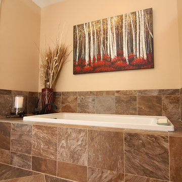 West Windsor, New Jersey Master bathroom