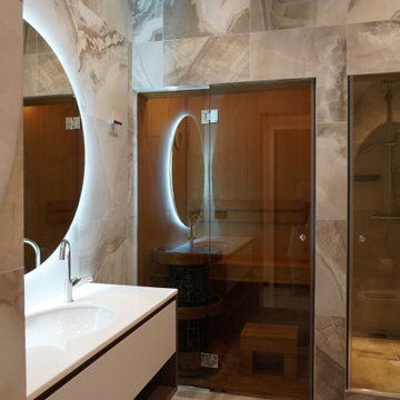 Millenium Tower Apartment Design Bathroom #1