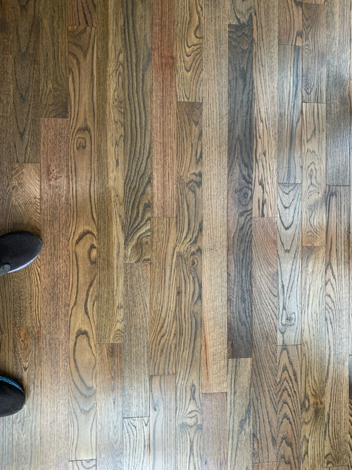 ebony stain too light