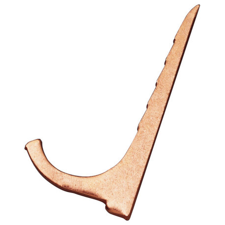 Oatey® 33965 Flat Tube Nailer, Copper Coated Steel, 1/2" - 3/4", 12-Pack