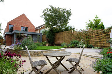 Design ideas for a medium sized contemporary back garden in Other.