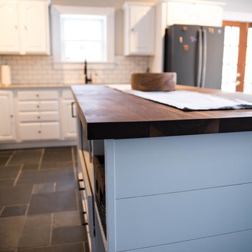 Indiana Historic Home Painted Cabinets