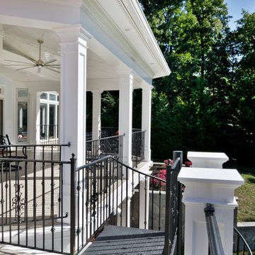 Exterior Remodel Turns Home Backyard into Gorgeous Retreat in Great Falls, Va