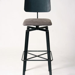 Red Star Stool - Bar Stools And Counter Stools