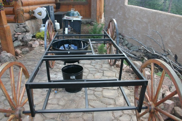 Yeehaw! Check Out This Custom Chuck Wagon With Grill and Smoker