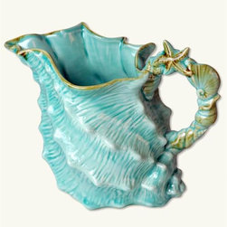 Seashell Pitcher - Pitchers