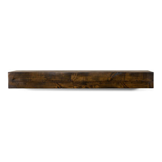 Dogberry Collections Modern Farmhouse Fireplace Shelf Mantel 
