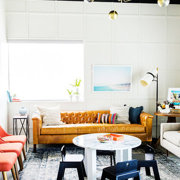 ROXY STYLE - DIAMOND TUFTED CUSTOM SOFA SECTIONAL