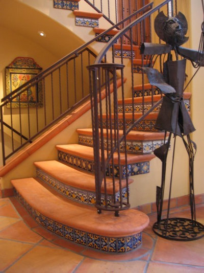 Mediterranean Staircase by Latin Accents, Inc.