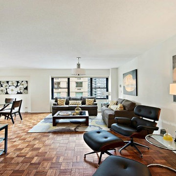 NYC Living/Family/Den Rooms by Designed to Appeal