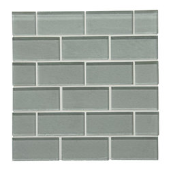Waterworks Optix Glacier Bay Staggered 2" x 4" Staggered Mosaic - Tile