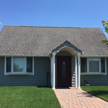 Massapequa Siding - Coastal Sage Shakes with Dutch Lap Sides