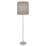 Robert Abbey - Robert Abbey SG07 Kate, 1 Light Floor Lamp - Make a bold statement in your space with the KateKate 1 Light Floor L Polished Nickel/Crys *UL Approved: YES Energy Star Qualified: n/a ADA Certified: n/a  *Number of Lights: 1-*Wattage:150w Type A bulb(s) *Bulb Included:No *Bulb Type:Type A *Finish Type:Polished Nickel/Crystal