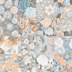 Flore Gris - Wall & Floor Tiles