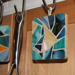 beach glass coasters - Products