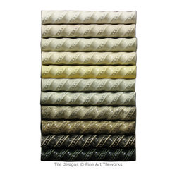 Old World Bead 3/4x6 liners &mdash; Fine Art Tileworks - Tile