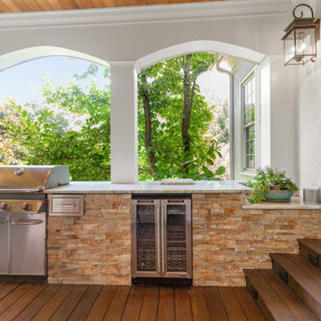 An Outdoor Room in Lush surroundings