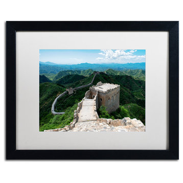 Philippe Hugonnard 'Great Wall XI' Art, Black Frame, White Matte, 20"x16"