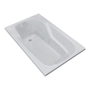 Vasari 36 X 60 Rect Drop In Bathtub With Whirlpool Jetted Air Therapy Jets Contemporary Bathtubs By Homemart Products