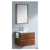 Cielo Modern Bathroom Vanity w Mirror (Orba Chrome)