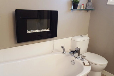 Example of a bathroom design in Other