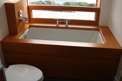 Bathroom - craftsman bathroom idea in Vancouver