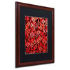 Philippe Hugonnard 'Devotions' Art, Wood Frame, Black Matte, 20"x16"
