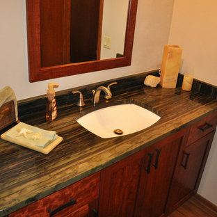 Green Granite Countertops Bathroom Ideas Houzz