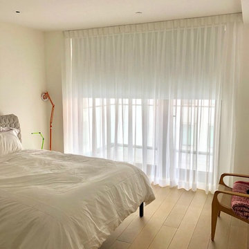 Chelsea Waterside Residence – Motorized Drapery and Shades