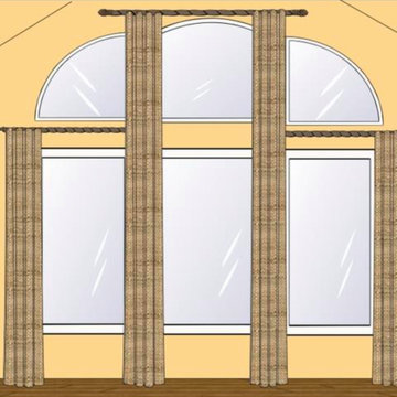 Designs from our book, Drapery Design Inspirations