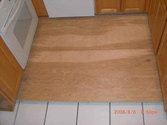 Counter Height Elevating the kitchen floor Possible solutions