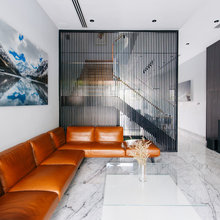 Houzz Tour: Architectural Lines and Patterns Dress up This Family Home
