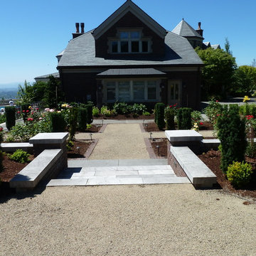 Gravel pathways