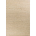 KAS - KAS Mason 390 Ivory Area Rug, 8'x10'6" - Simple yet textured, our Mason Collection offers hand-woven jute and wool rugs. These natural rugs bring a refined neutral element into any space for adults or kids. Backed with cotton, these rugs are made in India and have a very low pile height of 1/4".