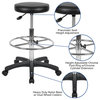 Medical Stool | Backless Drafting Stool with Adjustable Foot Ring