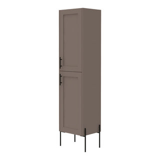 Fresca Oxford Espresso Tall Bathroom Linen Cabinet