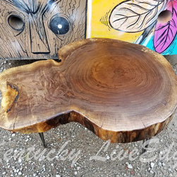 Tree Slice Coffee Table - Coffee Tables