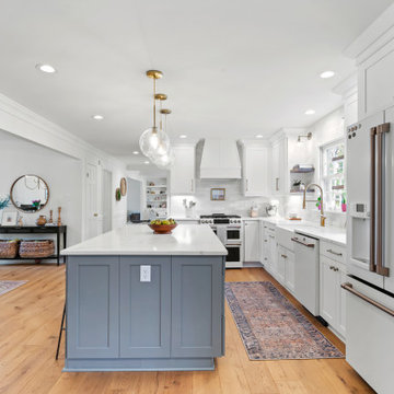 Refined Kitchen & Bathroom Redecoration