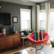 grey living room