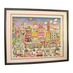 Bargains on Orchard Street by Charles Fazzino Signed - Products