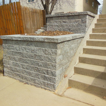 Minneapolis Sloped Front Yard Solution