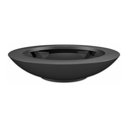 Fibreglass Cedar Dish Planter - Outdoor Plant Pots & Planters