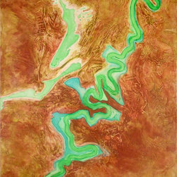 PATIENCE - 100x70cm - Tableau d'Art