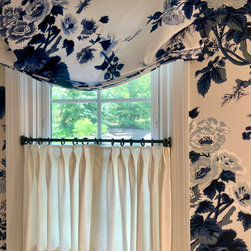 Deb and John down sized makeover - Valances