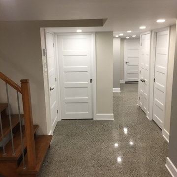 Sous-sol Montreal Ouest - Basement Projet Montreal West