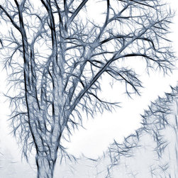Foggy Morning Landscape Fractal - Artwork