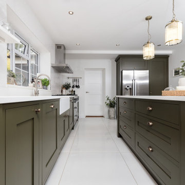 Lynwood - Green Shaker Kitchen