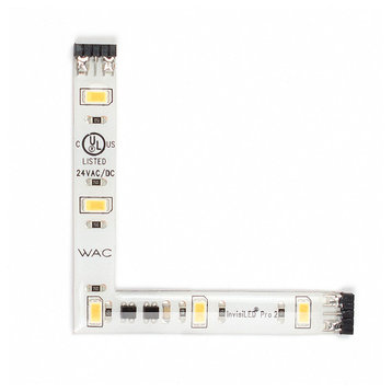 WAC Lighting InvisiLED LITE Tape Light, Corner, Invisiled Pro Ii, 4500k