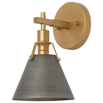 Industrial Bell Vanity Gold/Sliver