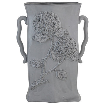 17-Inch High Hydrangea Vase